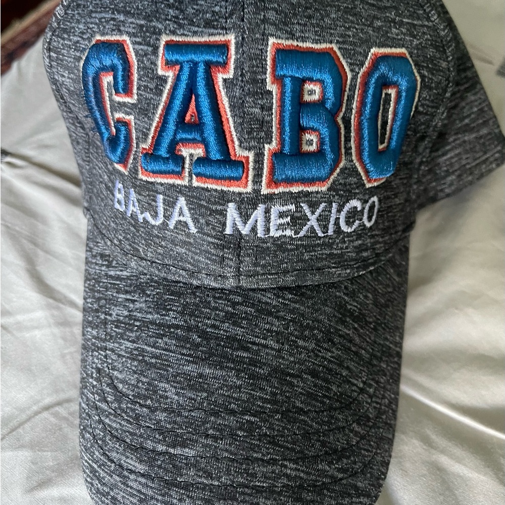 NWOT Gray Cabo Baja Mexico Cap
